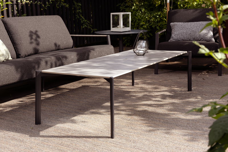 Lyra 2,5-sits soffa Svart/Teddy Black