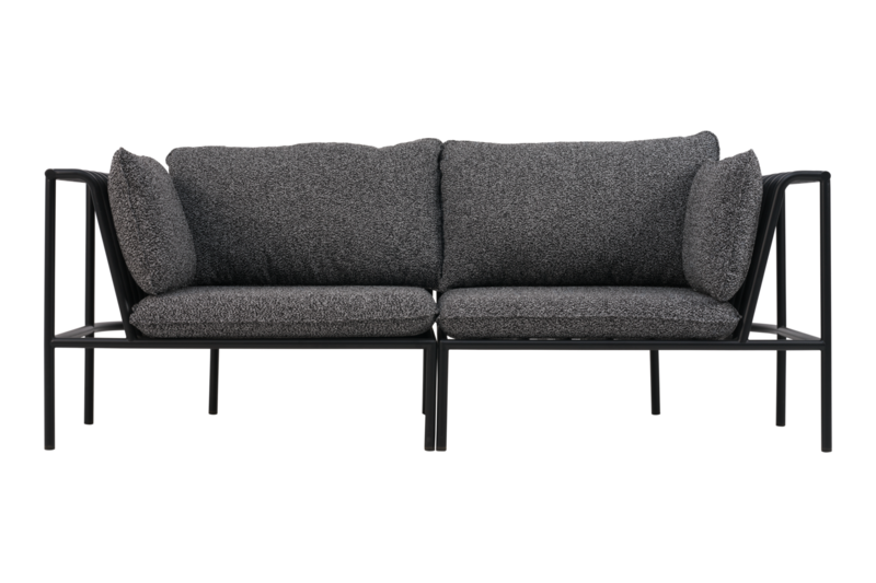 Collier hörn Svart/Teddy Ant