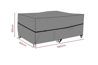 Möbelskydd fåtölj Svart