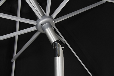 Andria parasoll Silver/svart