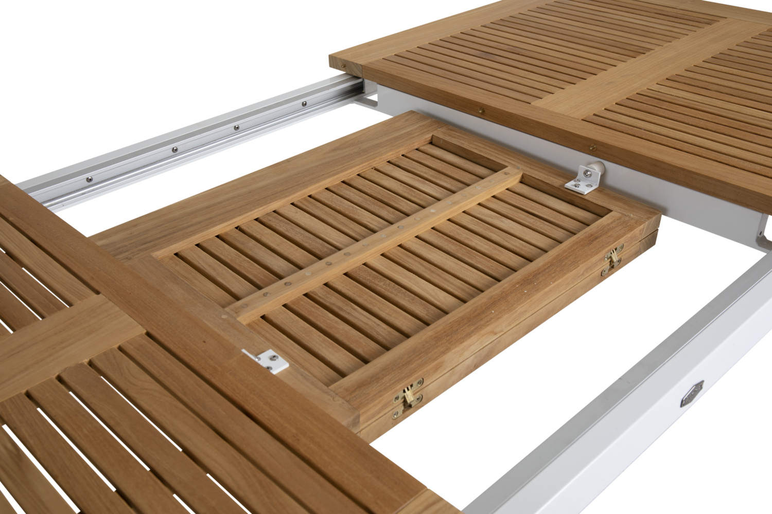 Lyon matbord Khaki/teak