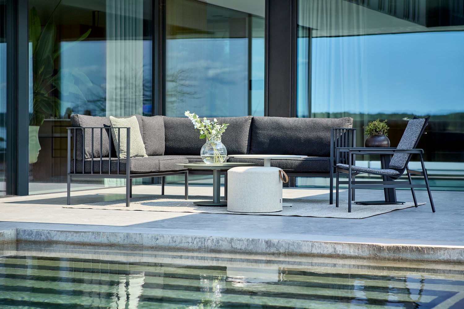 Upper soffgrupp Svart/Teddy Black