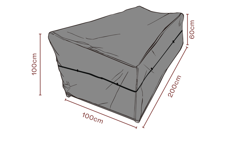Möbelskydd soffa Svart