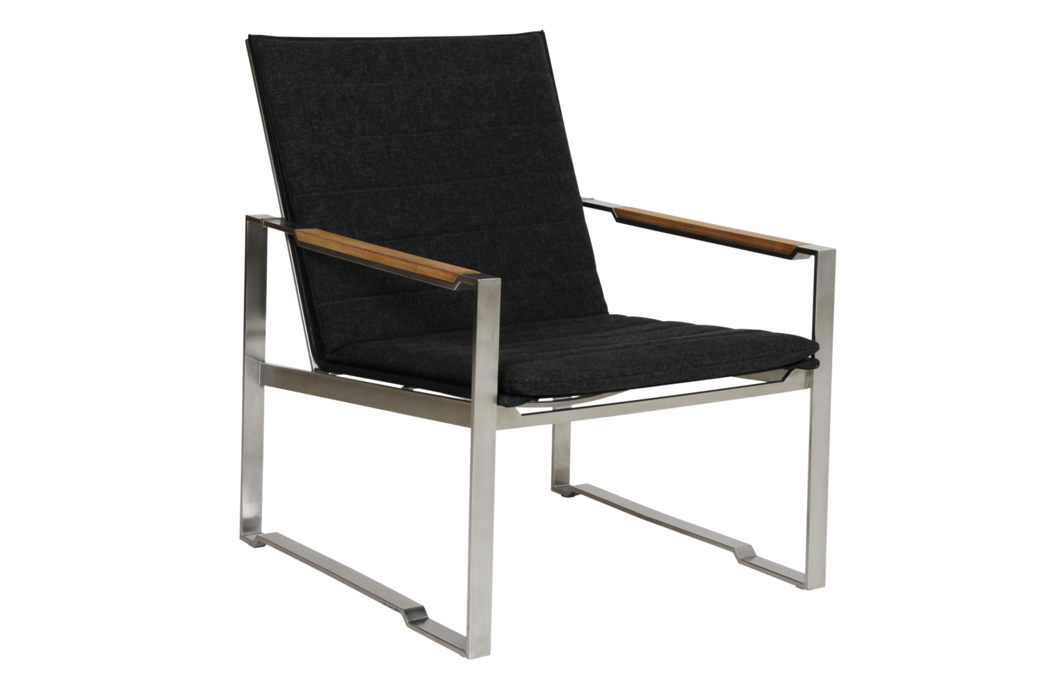 Gotland fåtölj Grå/svart