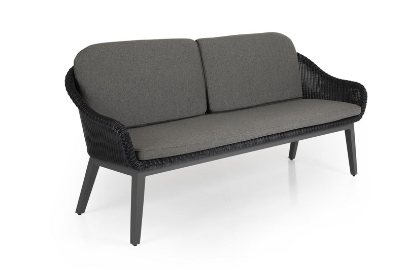 Beverly 2,5-sits soffa Svart/grå