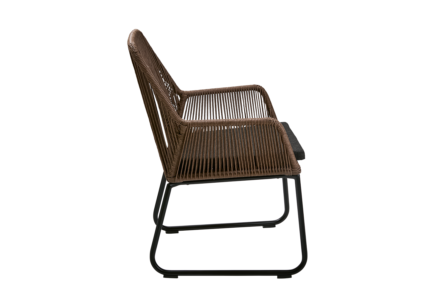 Midway karmstol Natur/svart