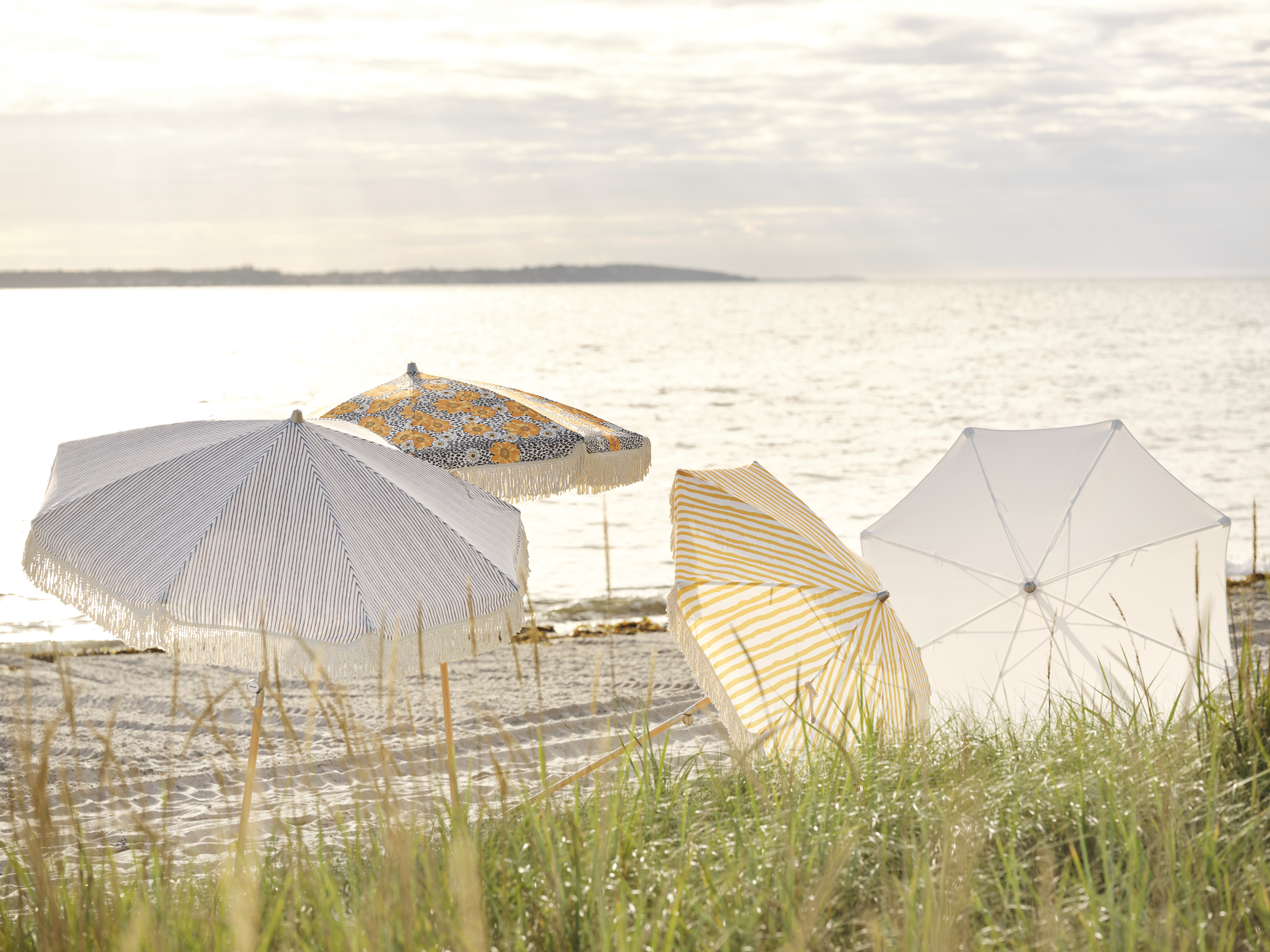 Gatsby parasoll Buttercup dot