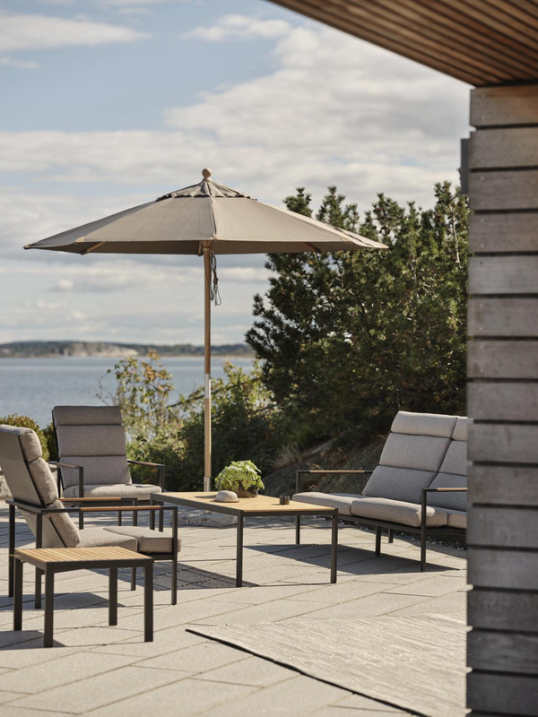 Indus soffbord Svart/teak