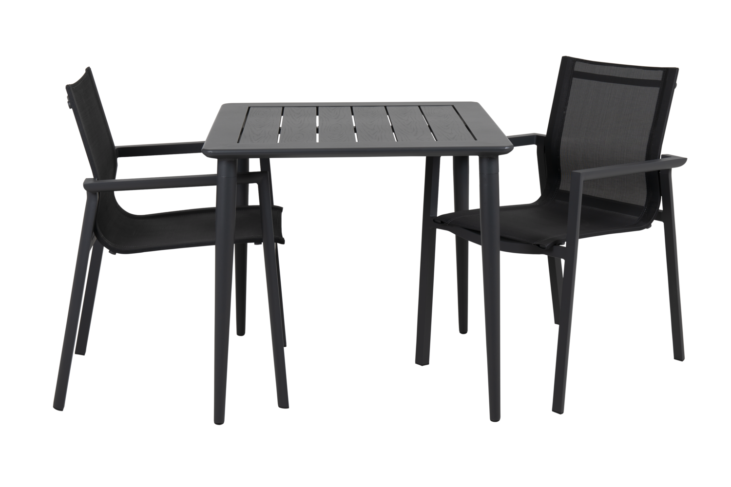 Delia karmstol Antracit/Svart