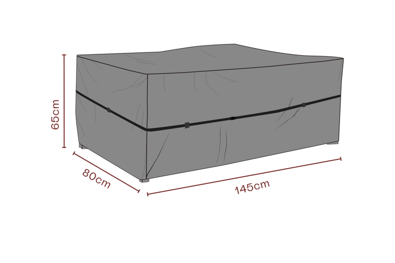 Möbelskydd soffa Svart
