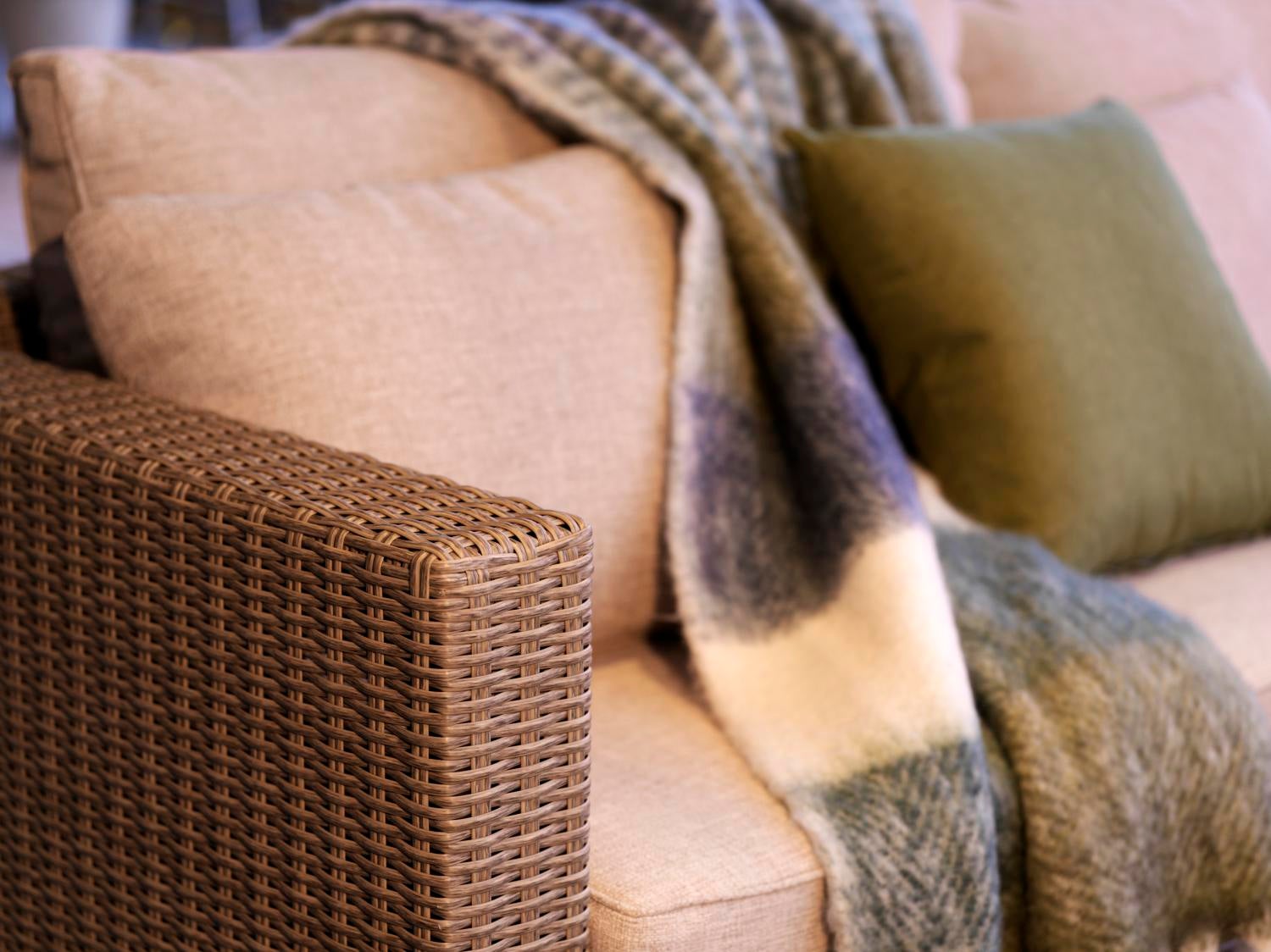 Funkia 3-sitssoffa Beige/sand