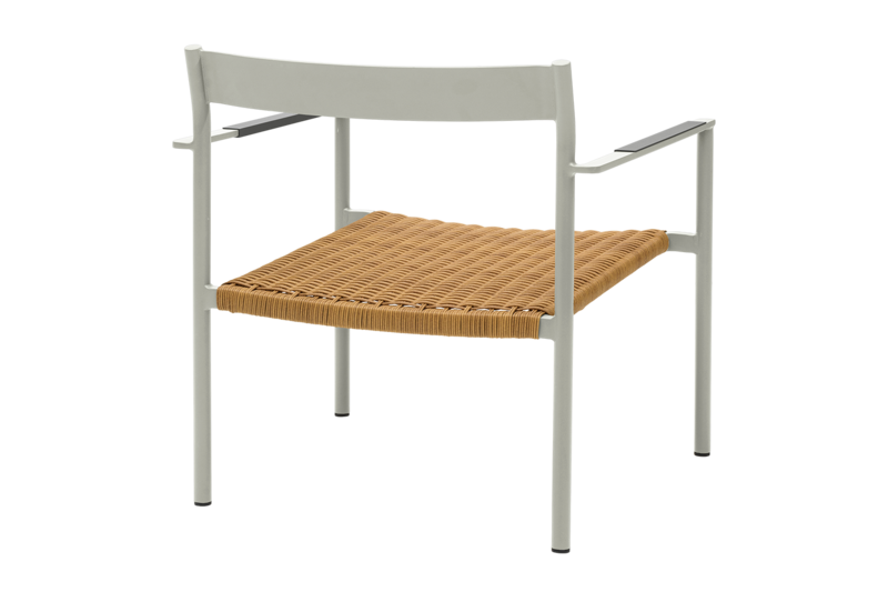 DK loungefåtölj Light Grey/Natur
