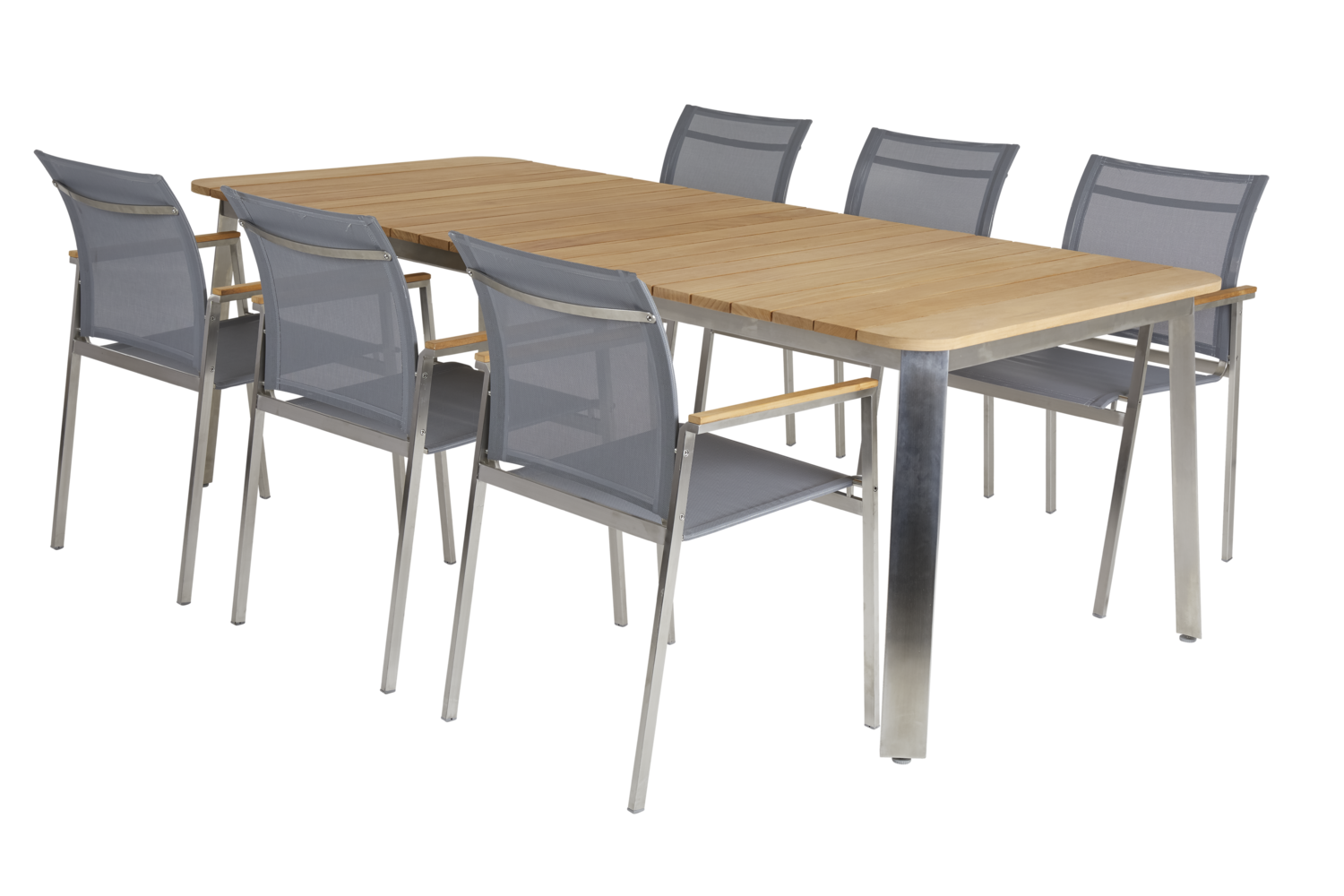 Lefkos 218x100 SS/teak