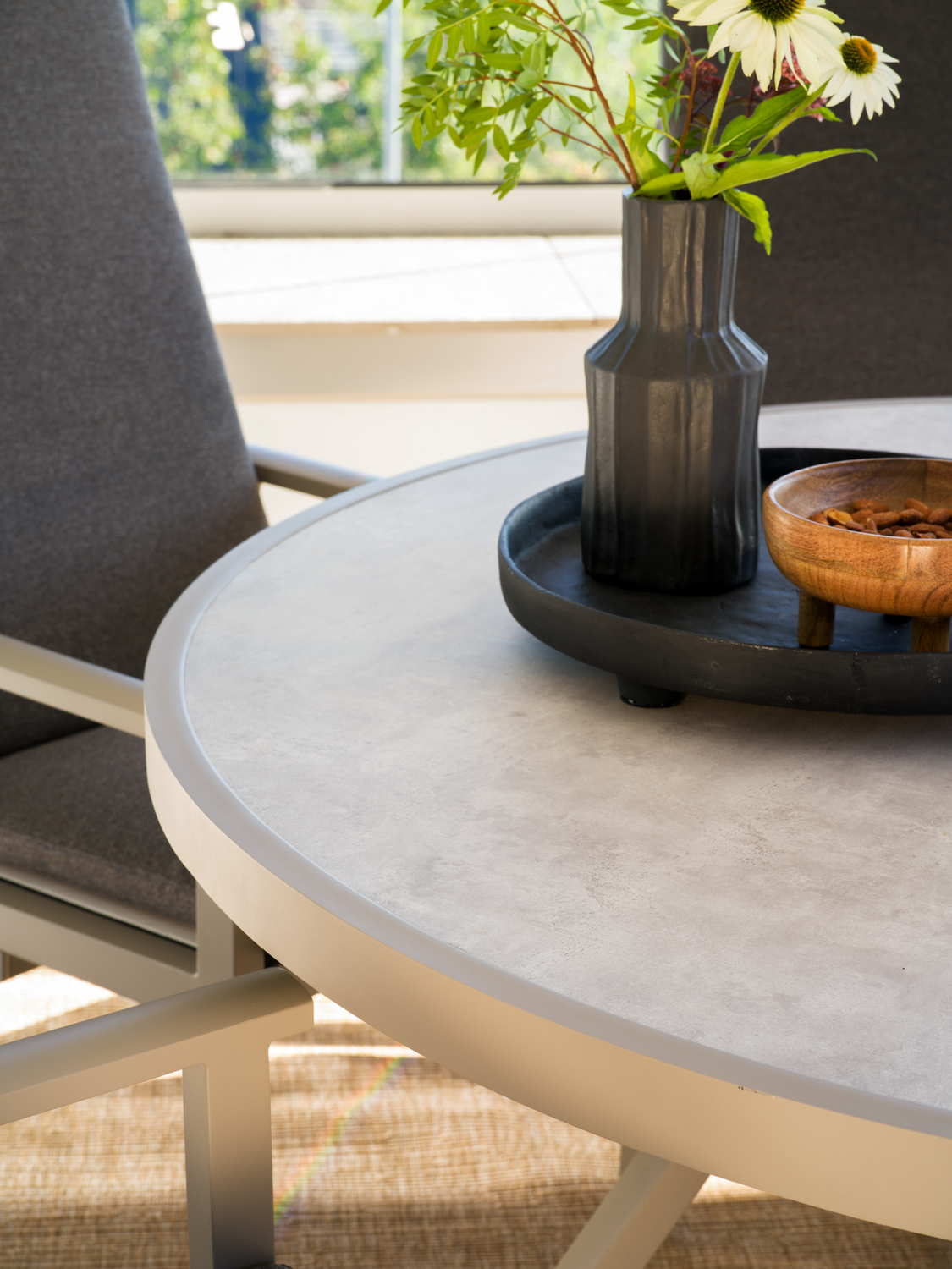 Samvaro positionsstol Khaki/Soft Dawn