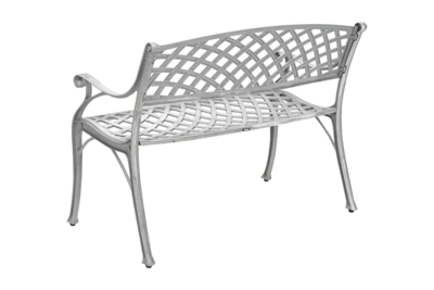 Arras 2-sitssoffa Aluminium