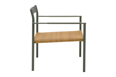 DK loungefåtölj Nordic Green/Natur