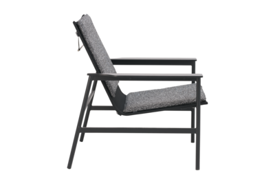 Soro loungefåtölj Svart/Teddy Ant