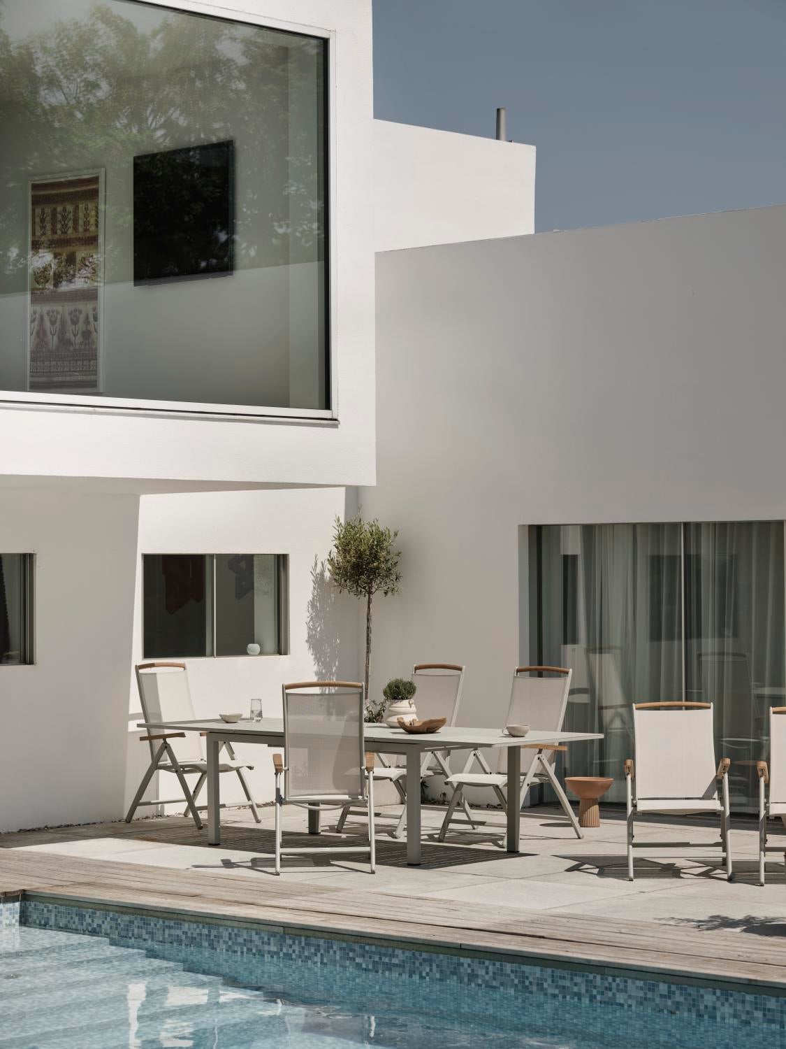 Andy positionsstol Light Grey/Off-White