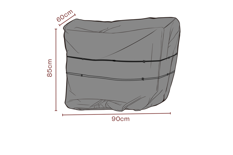 Möbelskydd serveringsvagn Svart