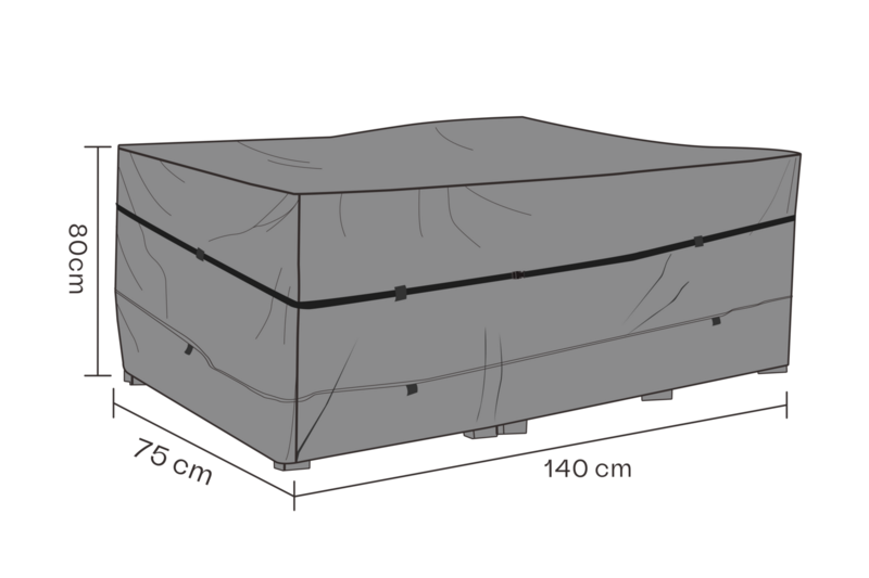 Möbelskydd dynbox Svart - Andas