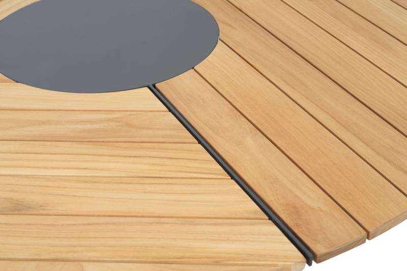 Peace Wood matbord Antracit/Natur