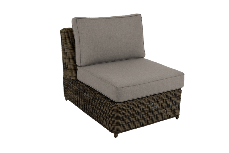 Glendon mittdel Dark Brown/Soft Moose