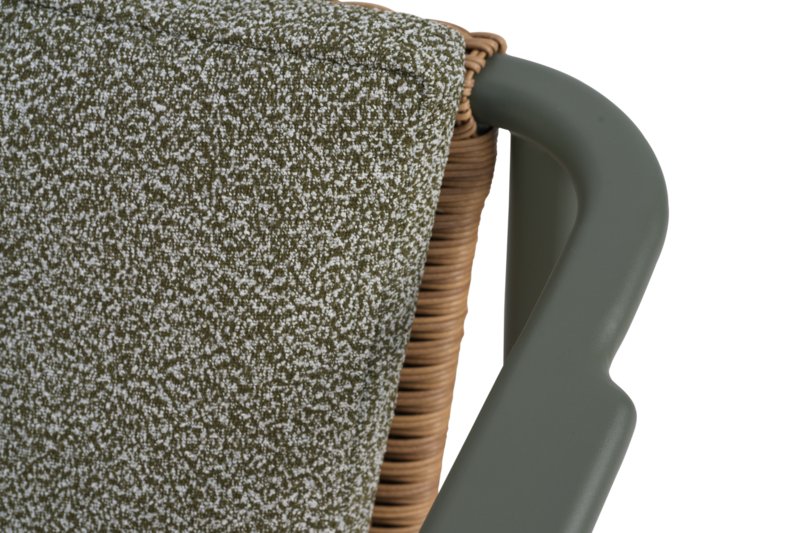 Motty fåtölj Nordic Green/Teddy Verde