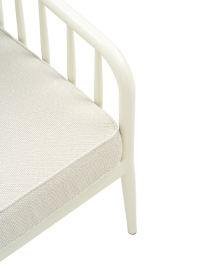 Coleville 3-sitssoffa Pearl White/Dot Beige