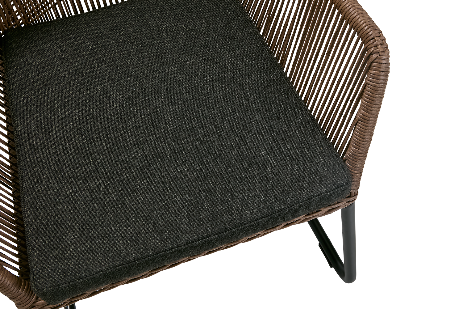 Midway karmstol Natur/svart