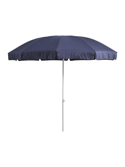 Follina parasoll Vit/blå