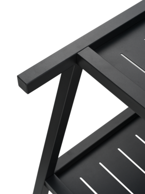 Samvaro serveringsvagn Svart