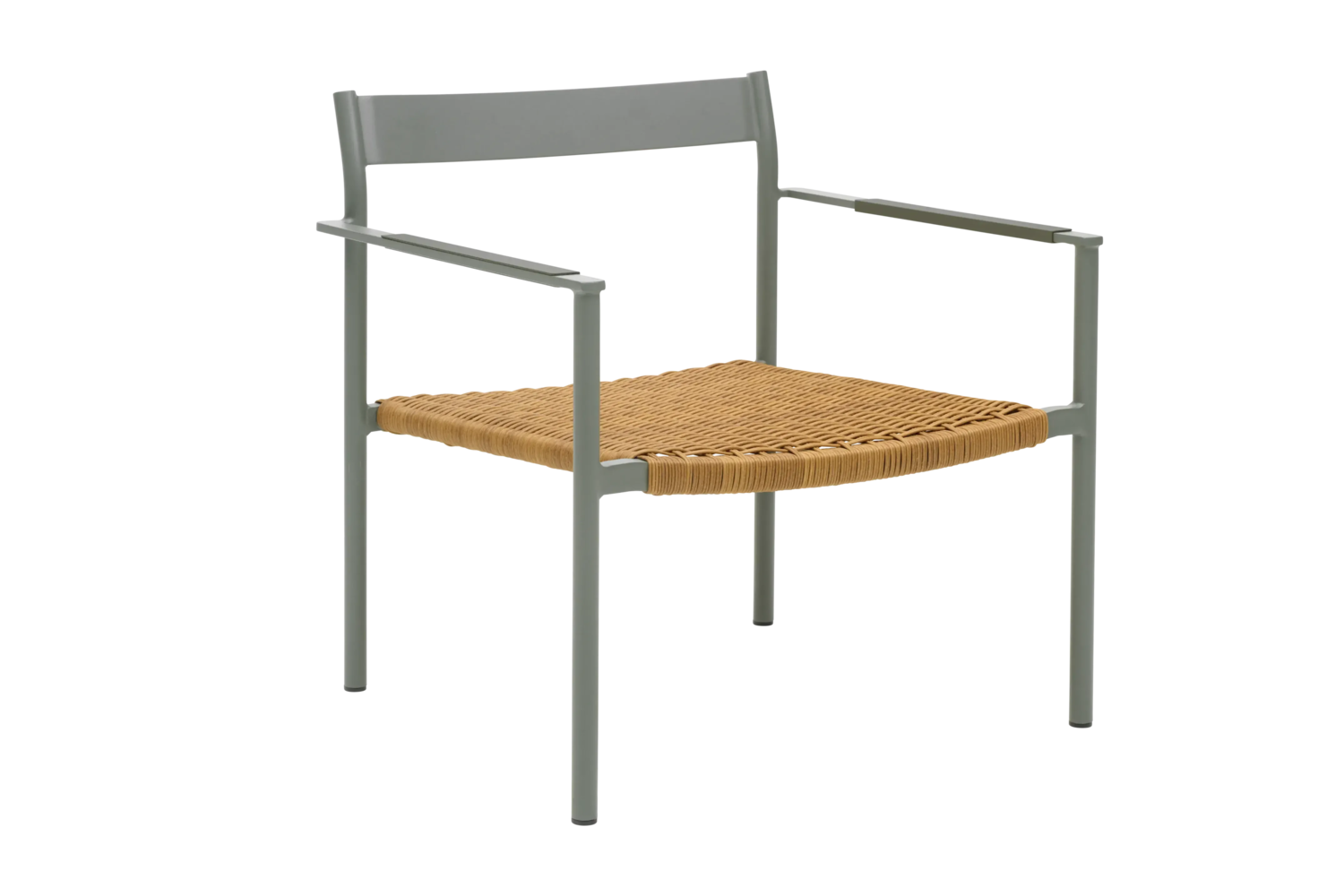 DK loungefåtölj Dusty Green/Natur