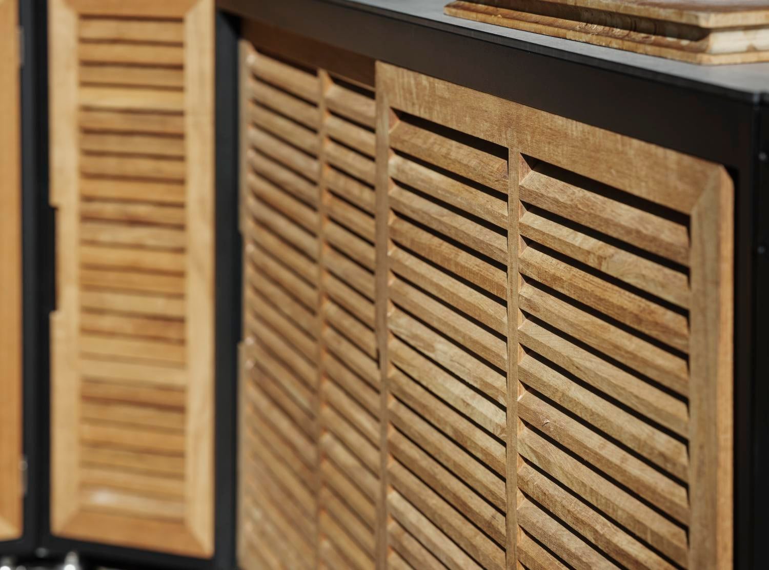 Fornax utekök Svart/teak