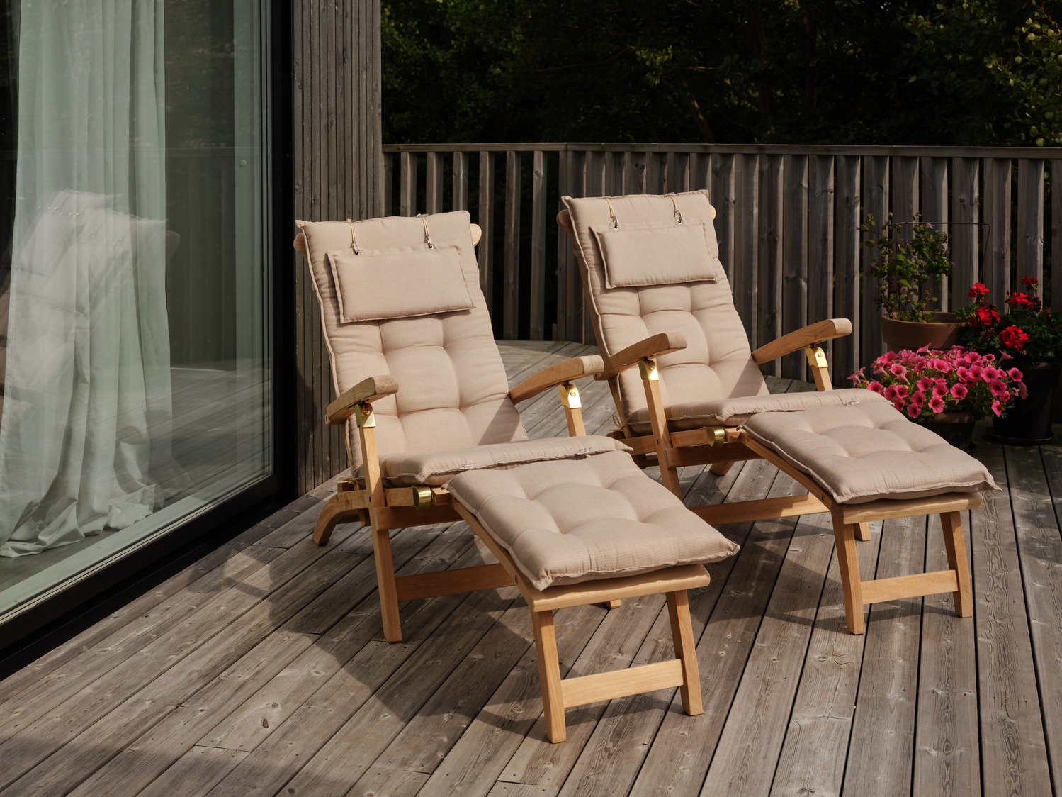 Jackson däckstol Natur