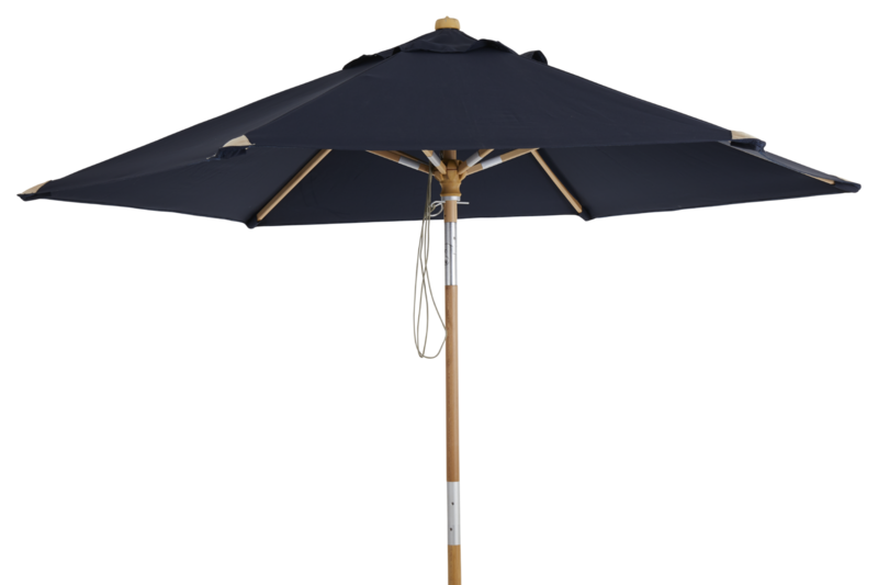 Trieste parasoll Blå