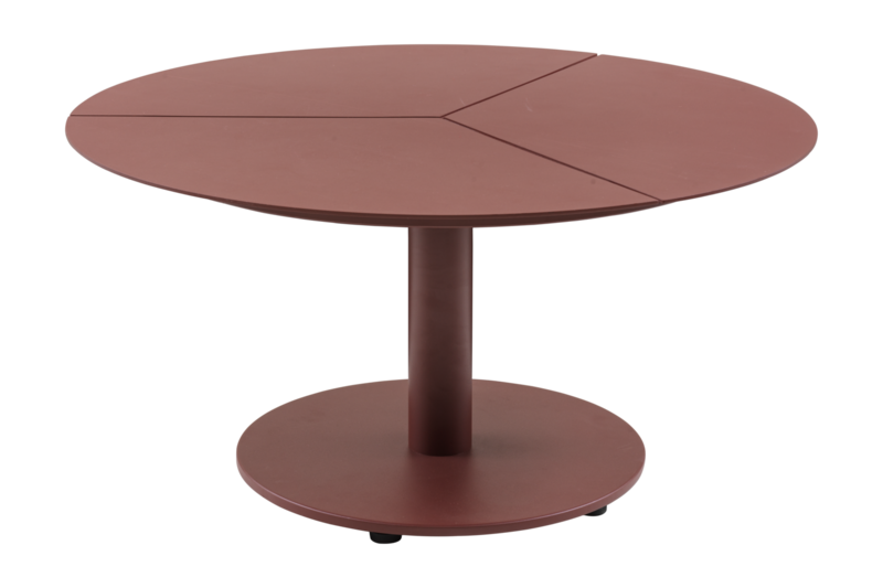 Peace soffbord Zin Red