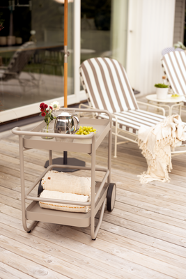 Arts vilsäng Soft White/Yellow Stripes