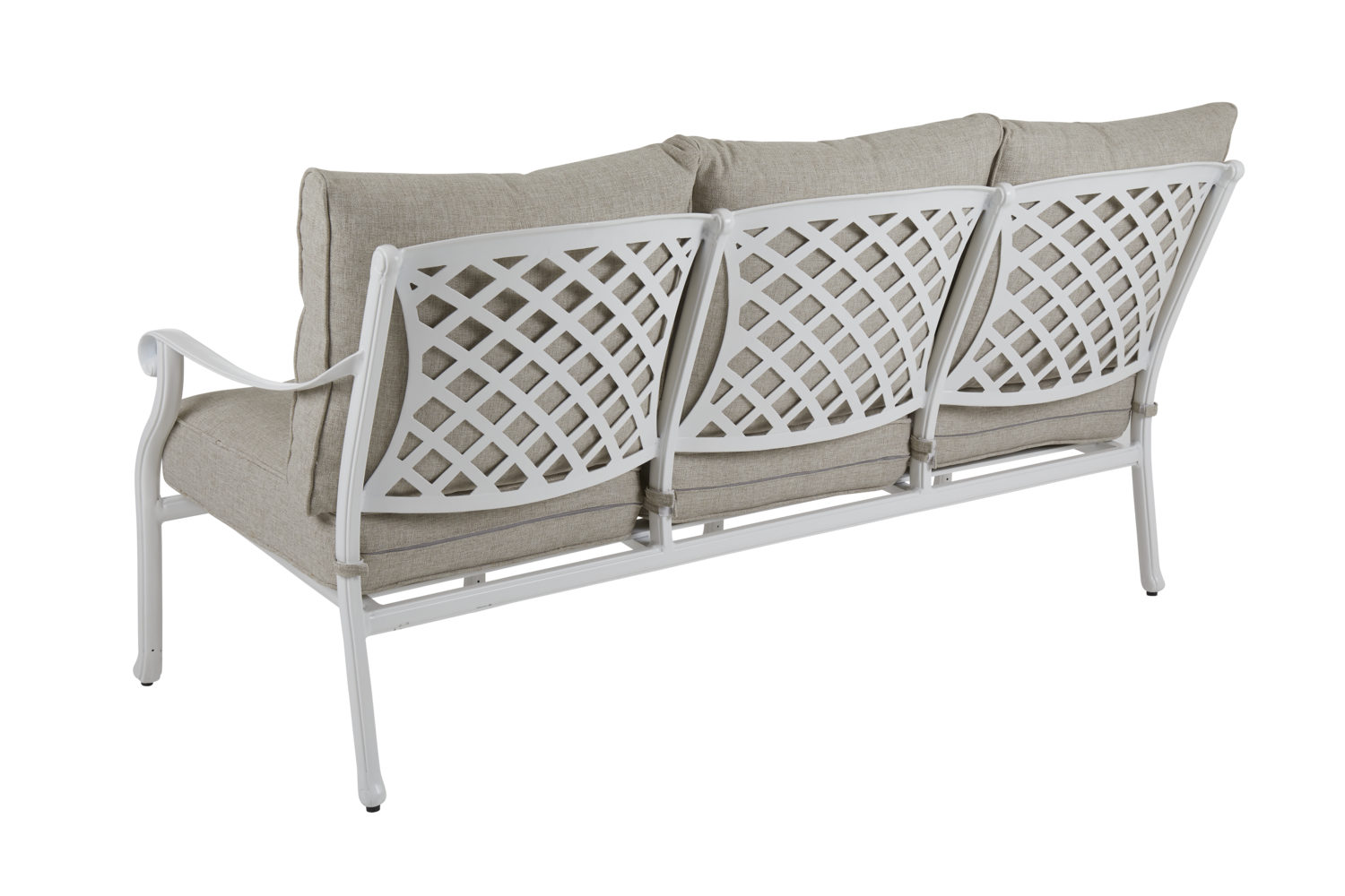 Arras 3-sitssoffa Vit/sand