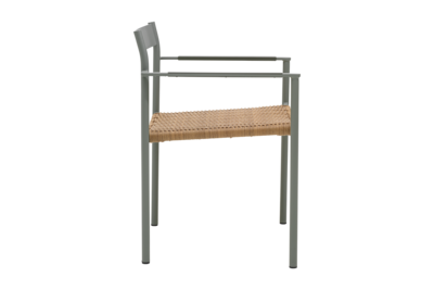 DK matstol Dusty Green/Natur
