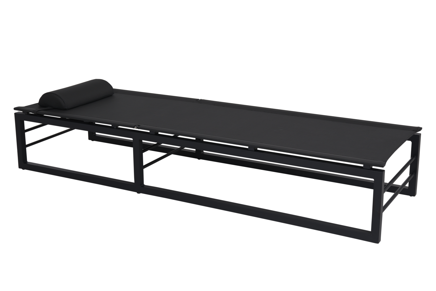 Vevi vilsäng Svart/svart