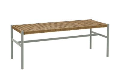 DK bänk Light Grey/Natur