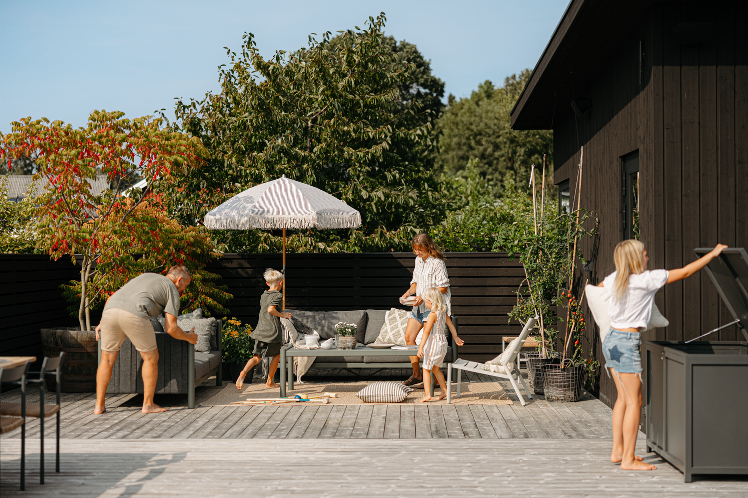 Brad 2,5-sits soffa Nordic Green/Charcoal Grey