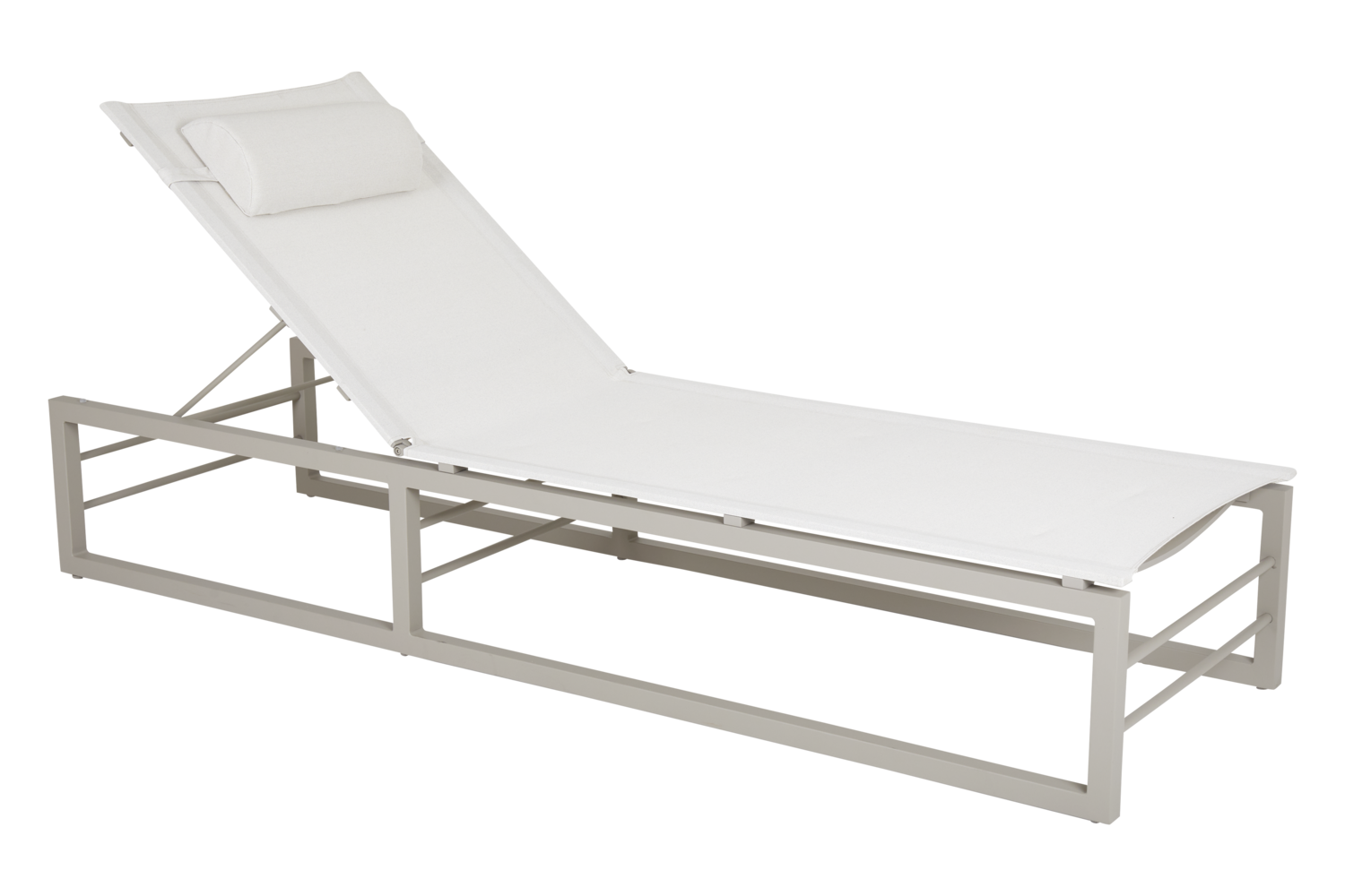 Vevi vilsäng Khaki/vit