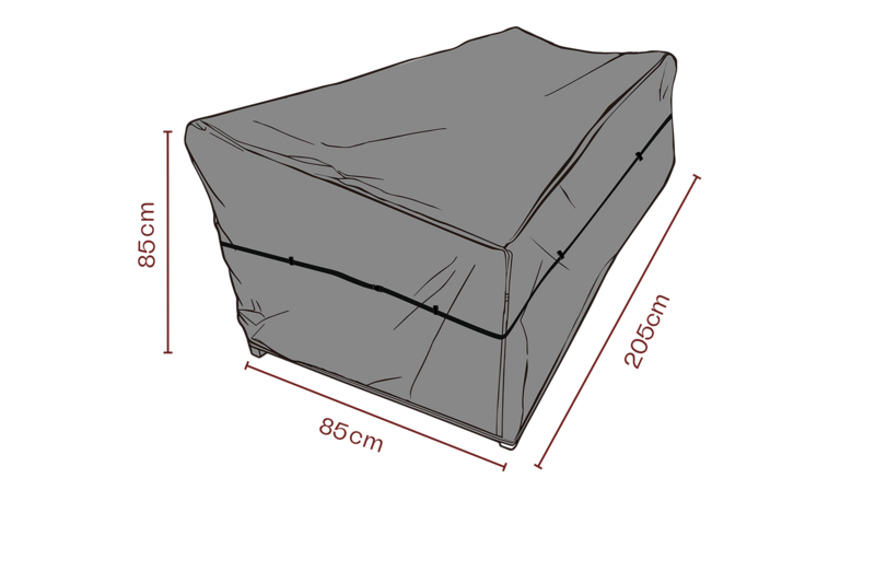 Möbelskydd soffa Svart