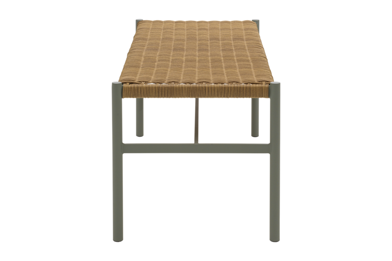 DK bänk Dusty Green/Natur