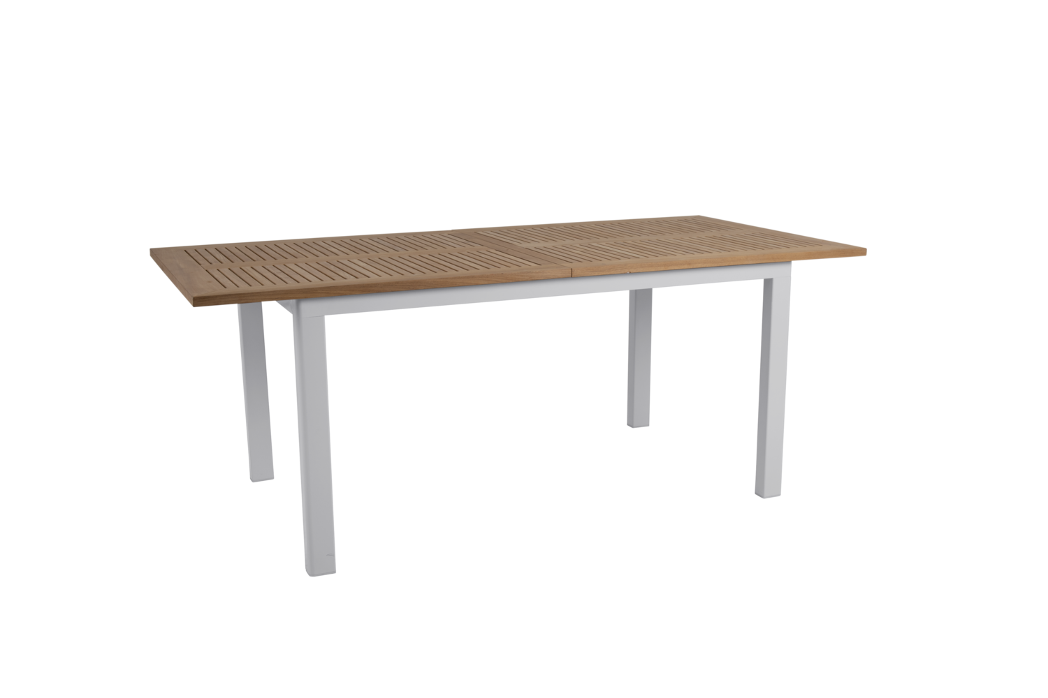 Lyon matbord Light Grey/Teak