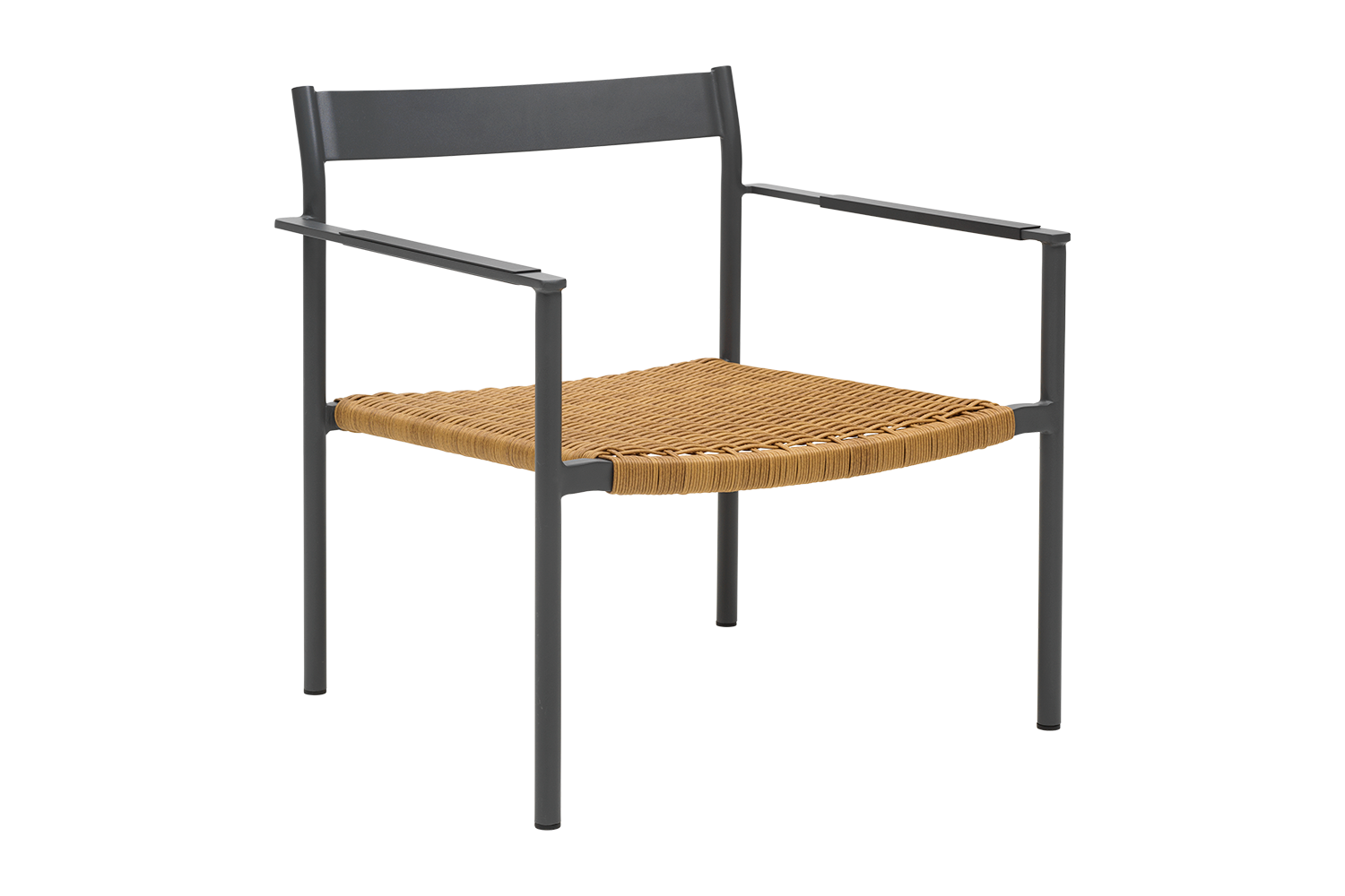 DK loungefåtölj Antracit/Natur