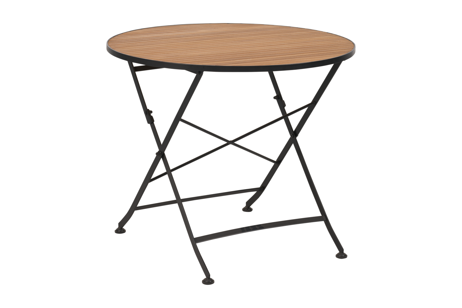 Brewer matbord Svart/teak