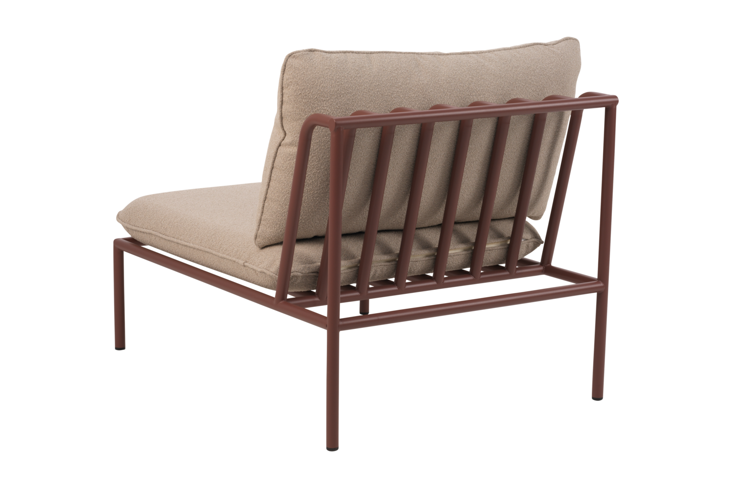 Collier mittdel Zin Red/Teddy Beige