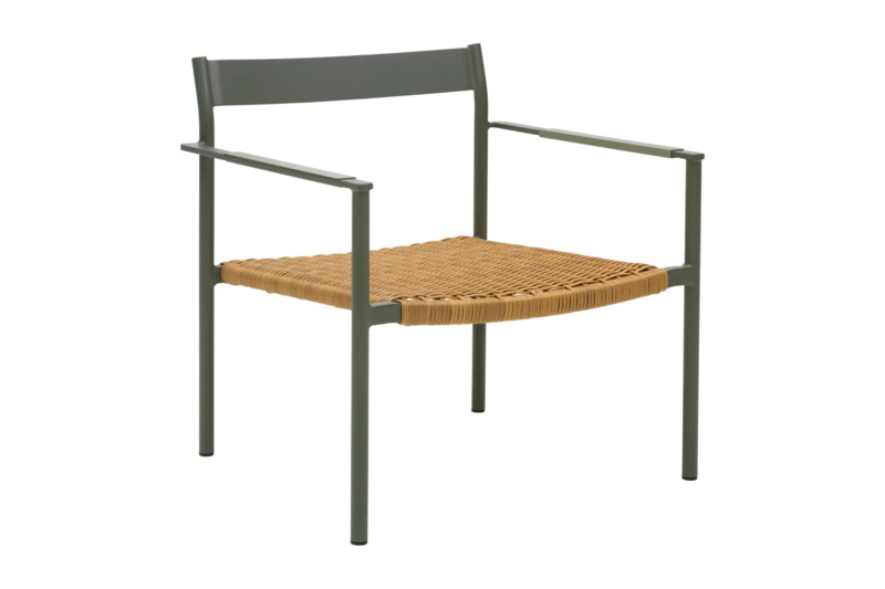 DK loungefåtölj Nordic Green/Natur